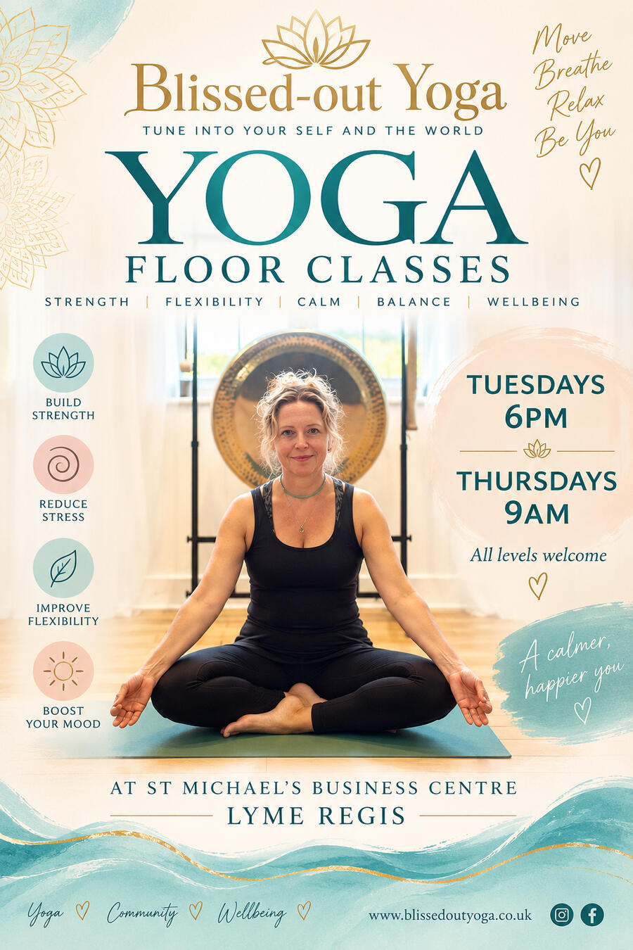 Blissed-out Aerial Yoga