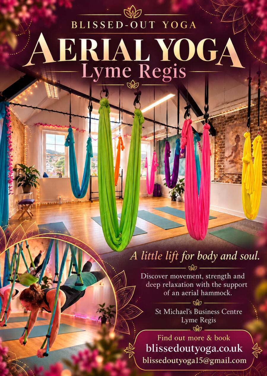 Blissed-out Aerial Yoga Aerial Yoga in Lyme Regis