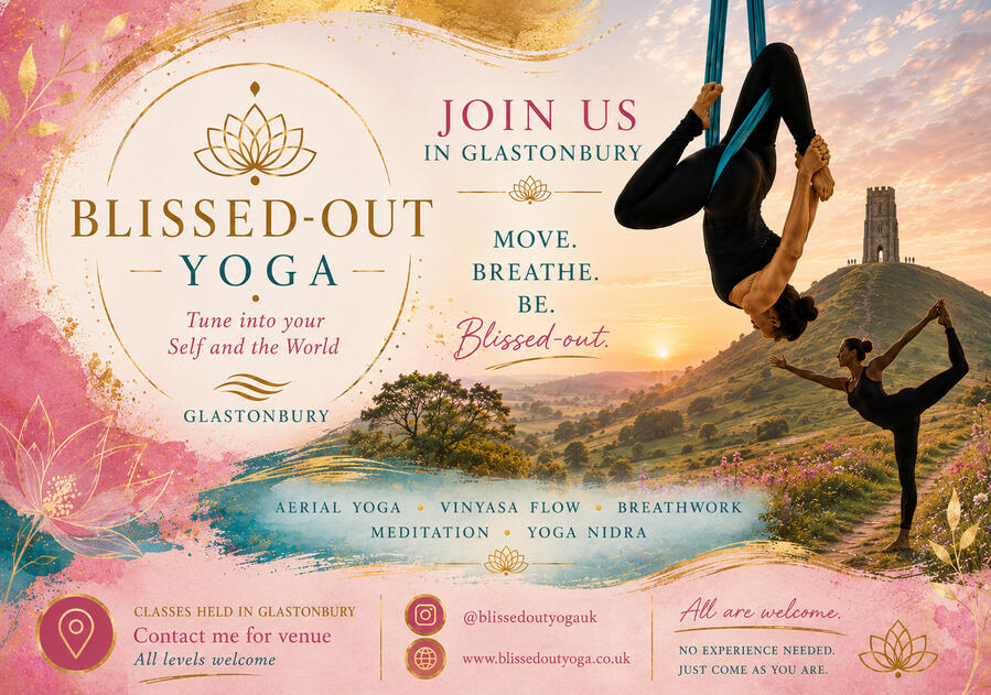Blissed-out Aerial Yoga Aerial Yoga in Glastonbury